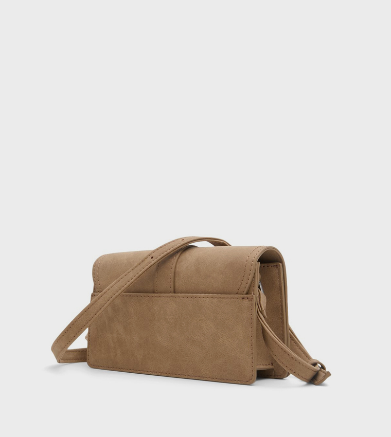 ROYCEE Snap Closure Crossbody Bag