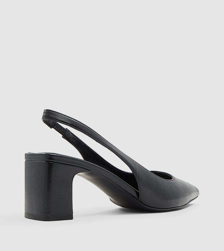 ROZALIA Slingback Block Heel Pumps