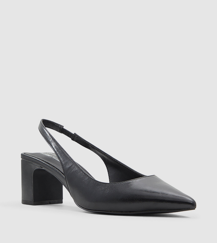 ROZALIA Slingback Block Heel Pumps