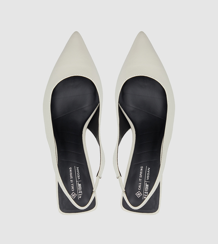 ROZALIA Slingback Block Heel Pumps