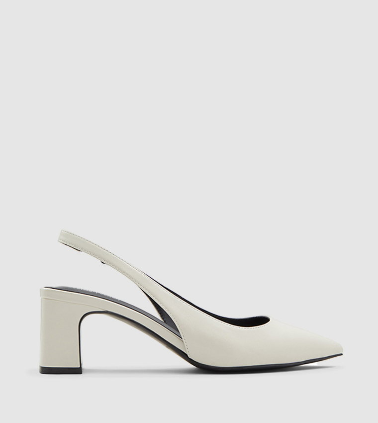 ROZALIA Slingback Block Heel Pumps