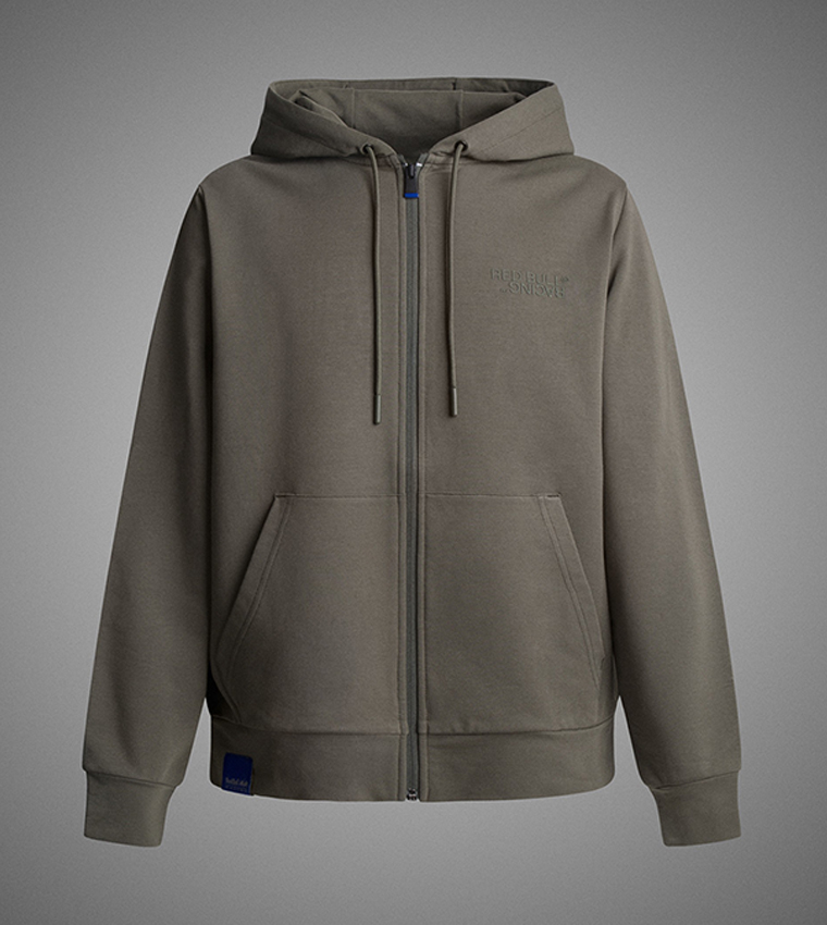 RBR Back Embossed Hooded Jacket