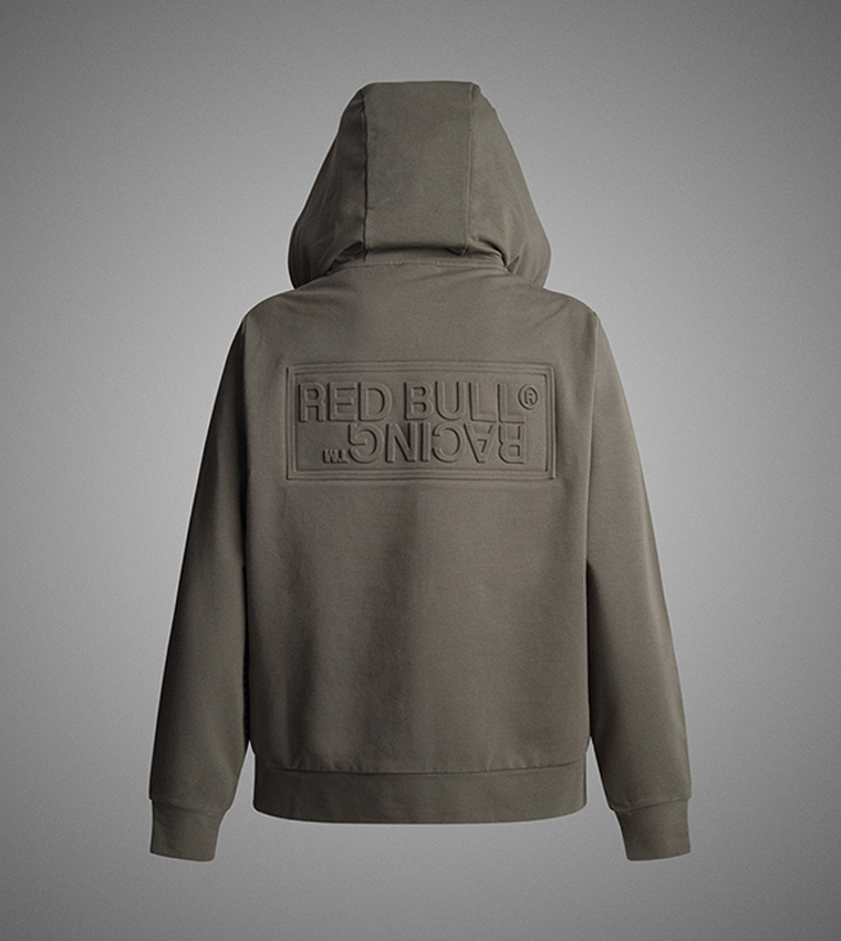 RBR Back Embossed Hooded Jacket