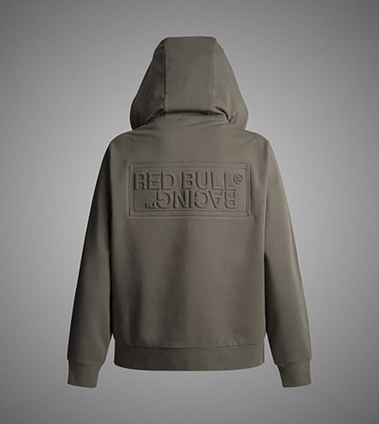 RBR Back Embossed Hooded Jacket