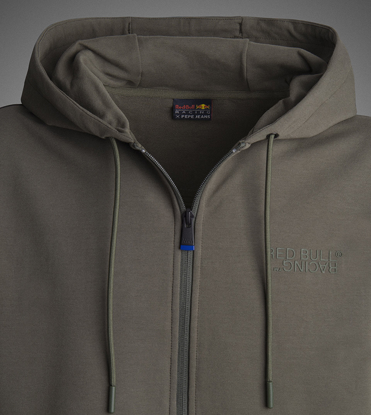 RBR Back Embossed Hooded Jacket