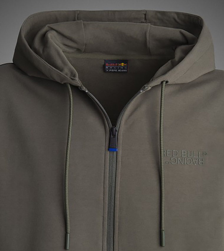 RBR Back Embossed Hooded Jacket
