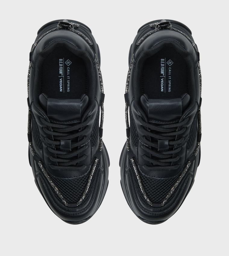 RUBYROSE Lace-Up Chunky Sneakers