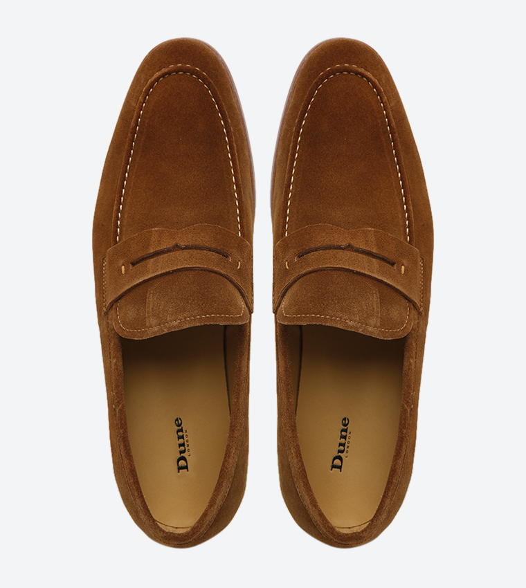 Dune London Ruling  Brown  Penny Loafers Dune London | Shoes | Dune London Ruling Brown Penny Loafers  main image 4