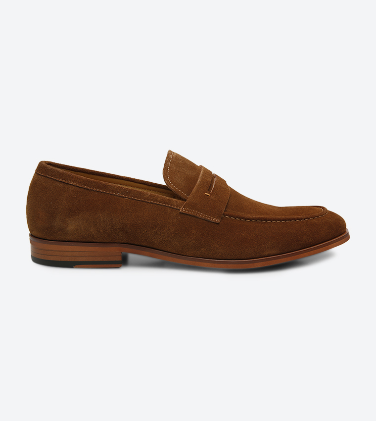 Buy Dune London Ruling Fc Loafer Brown In Tan | 6thStreet UAE display picture 1
