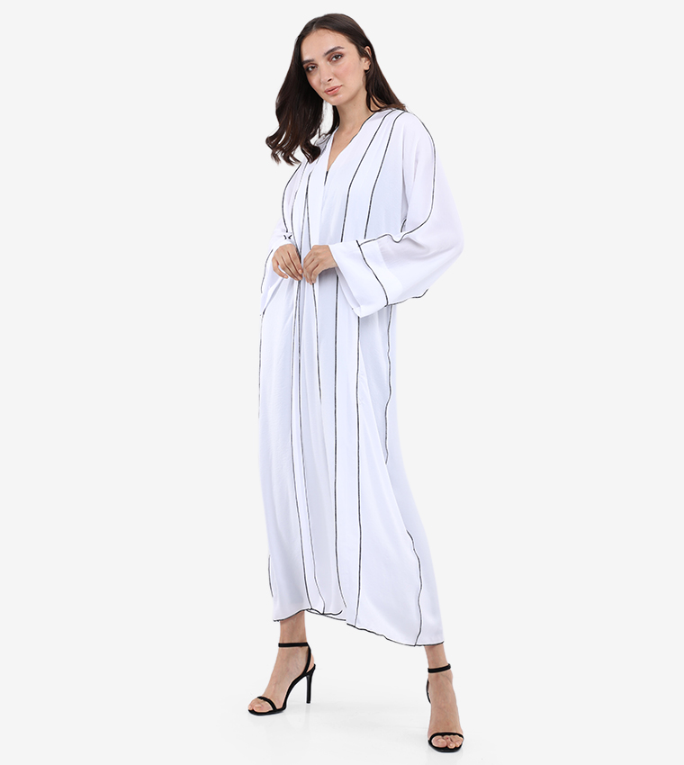 Piping Detailed Abaya