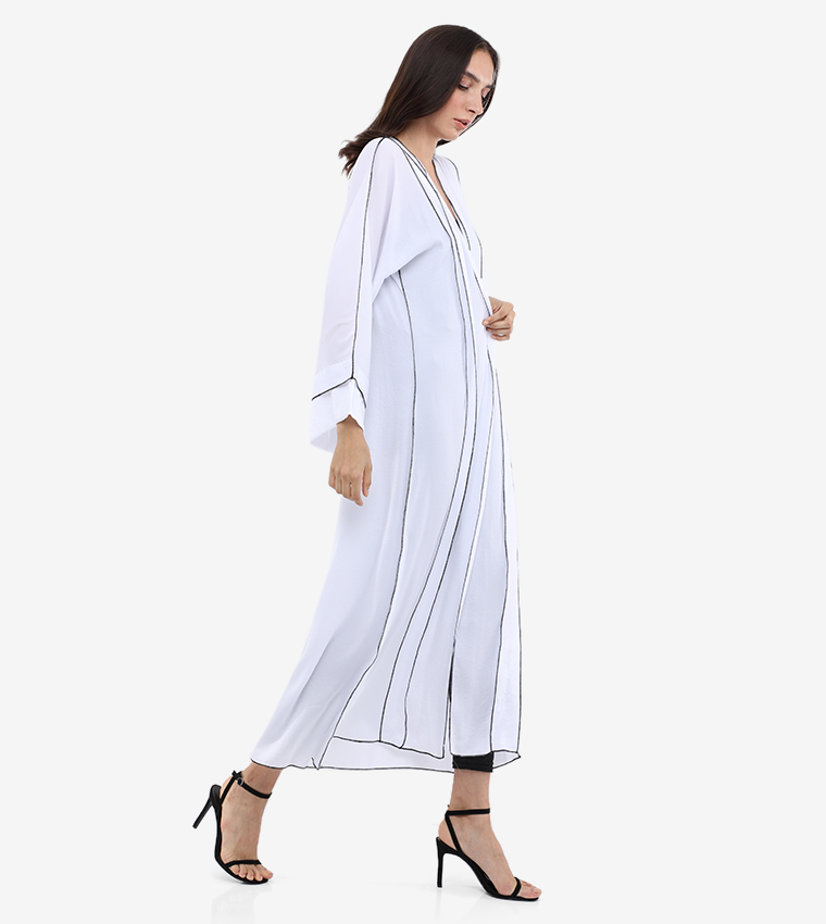 Piping Detailed Abaya