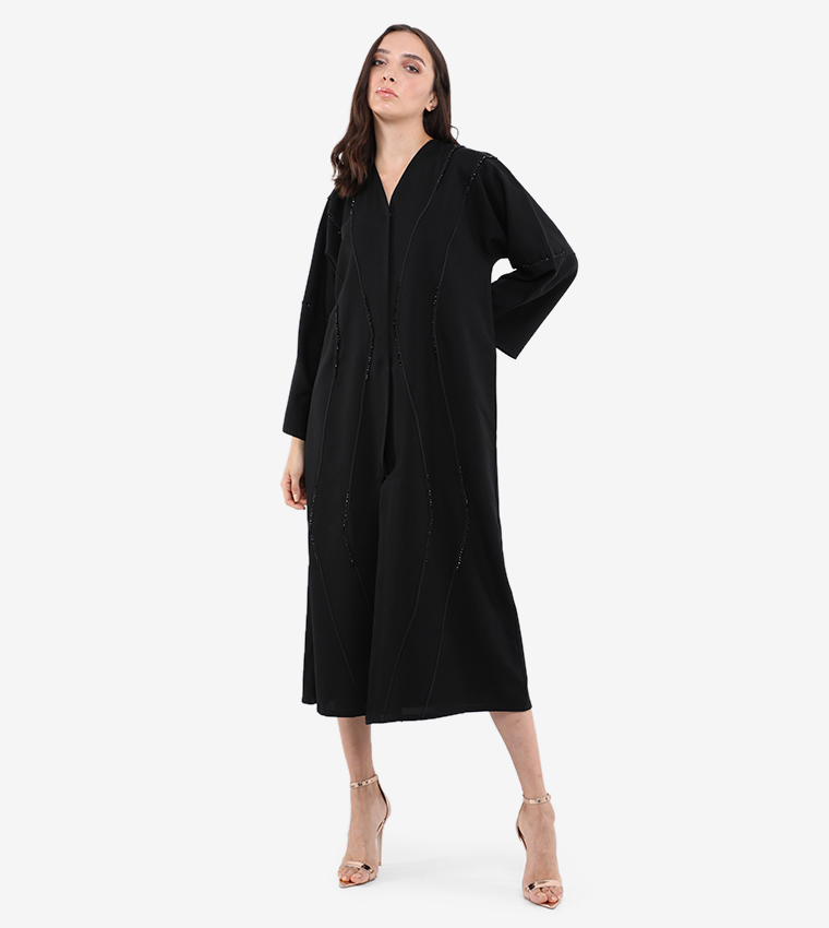 روزا عباية  عباية - أسود Abayas