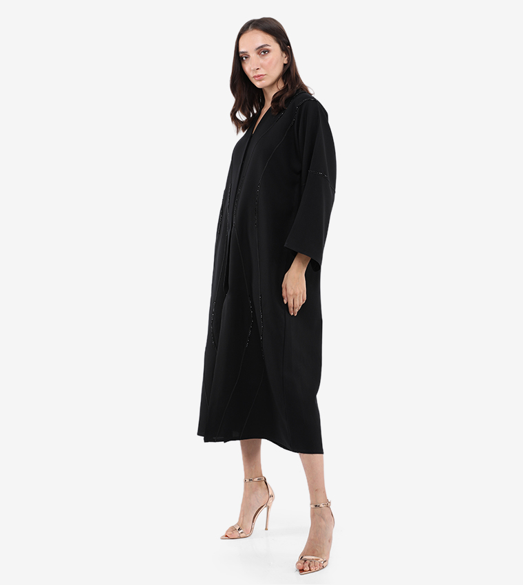 روزا عباية  عباية - أسود Abayas