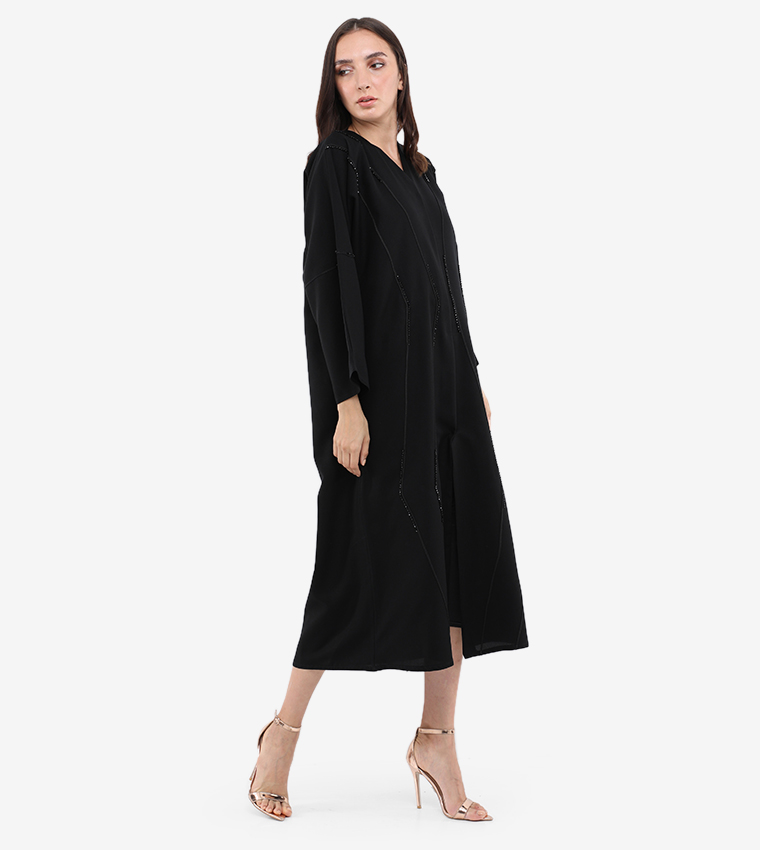 روزا عباية  عباية - أسود Abayas