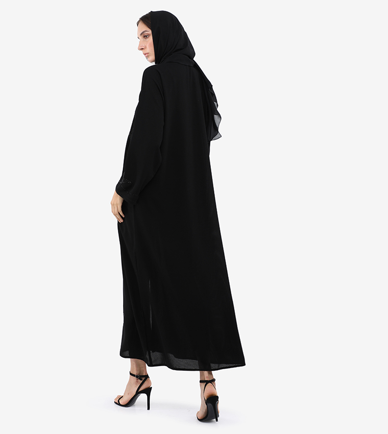 روزا عباية  عباية - أسود Abayas