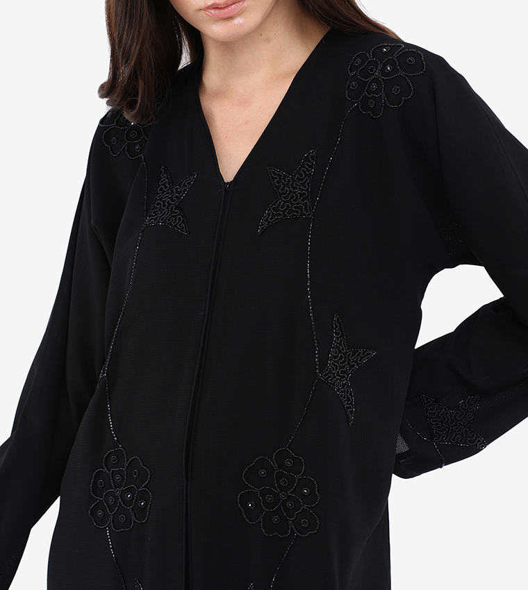 روزا عباية  عباية - أسود Abayas