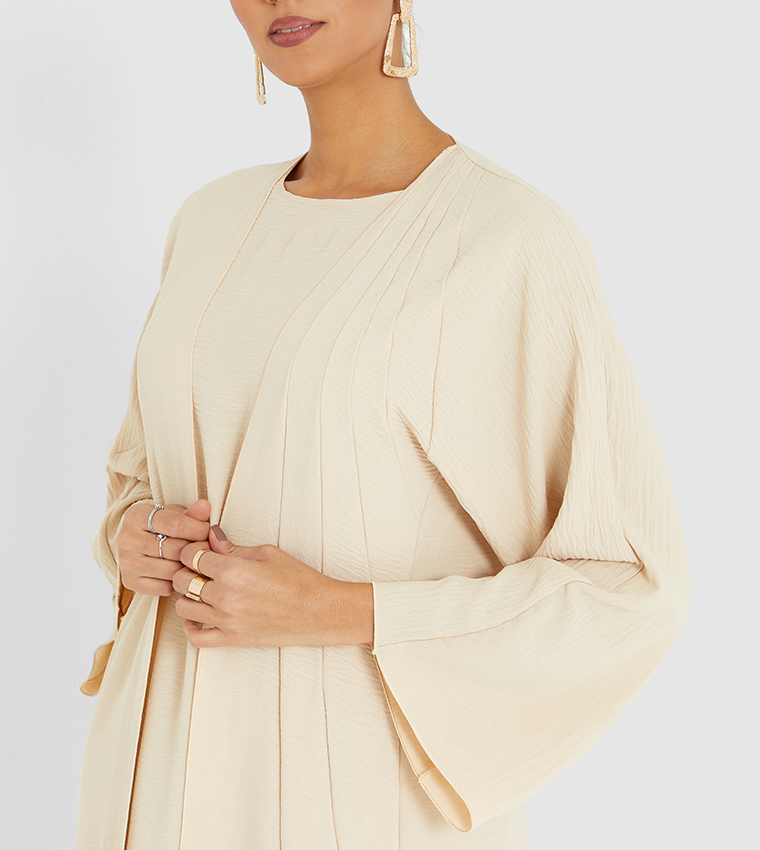 Solid Long Sleeve Abaya