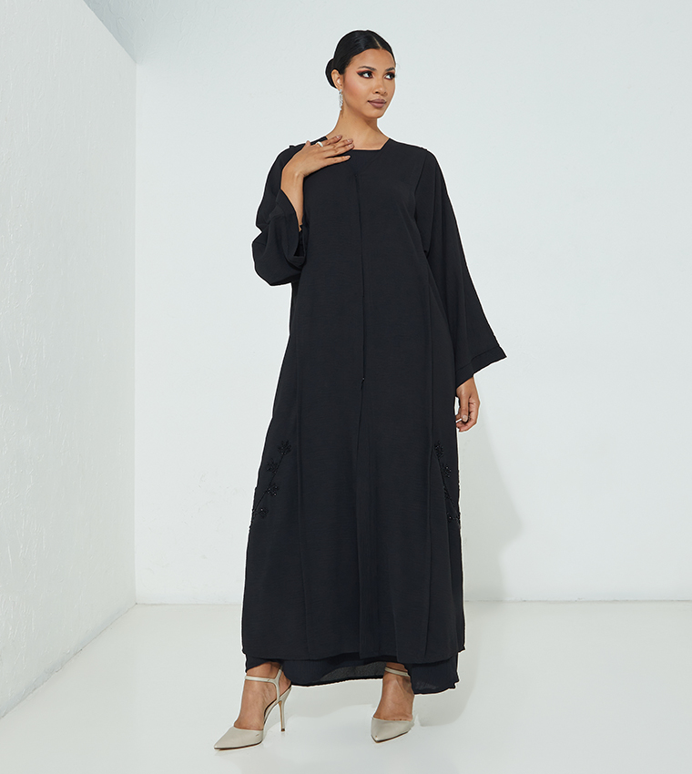 Hand Embroidered Occasional Abaya