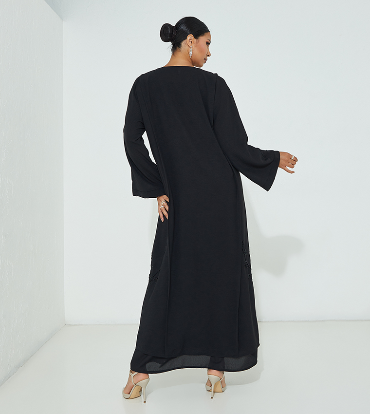 Hand Embroidered Occasional Abaya
