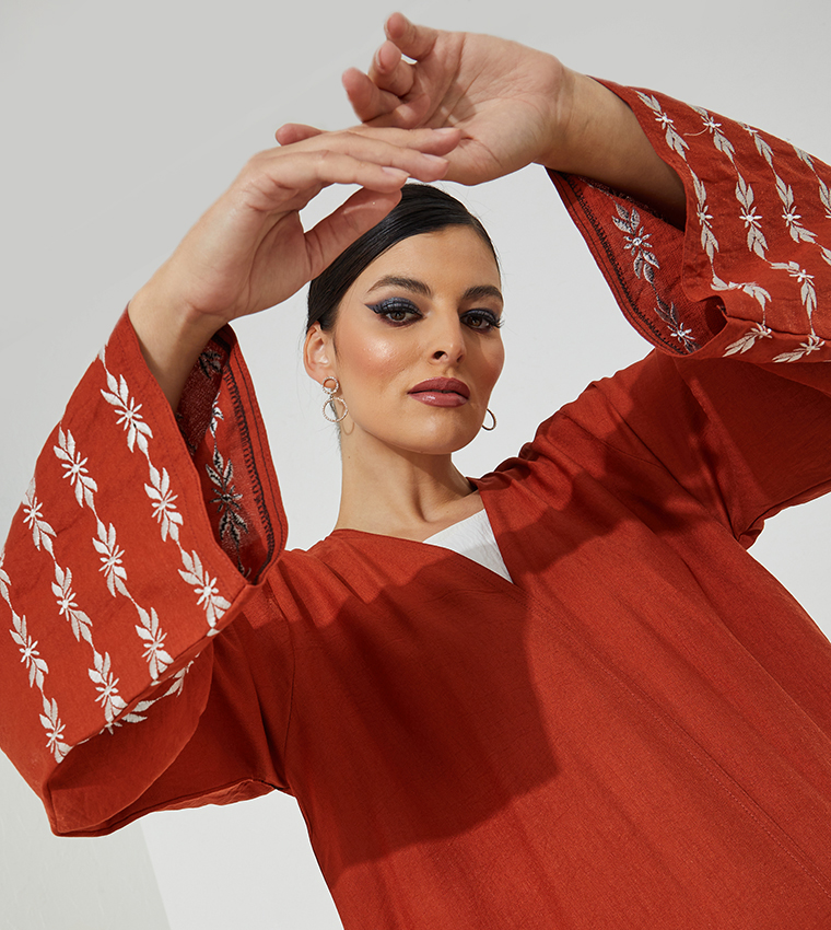 Embroidered Ocassional Abaya