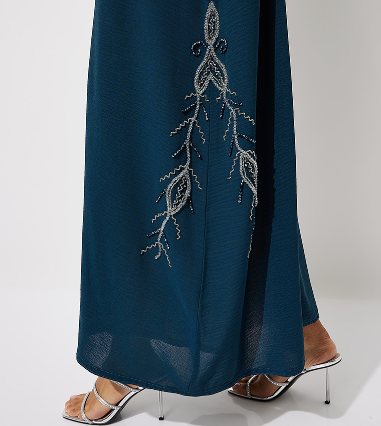 Embellished Long Sleeves Abaya