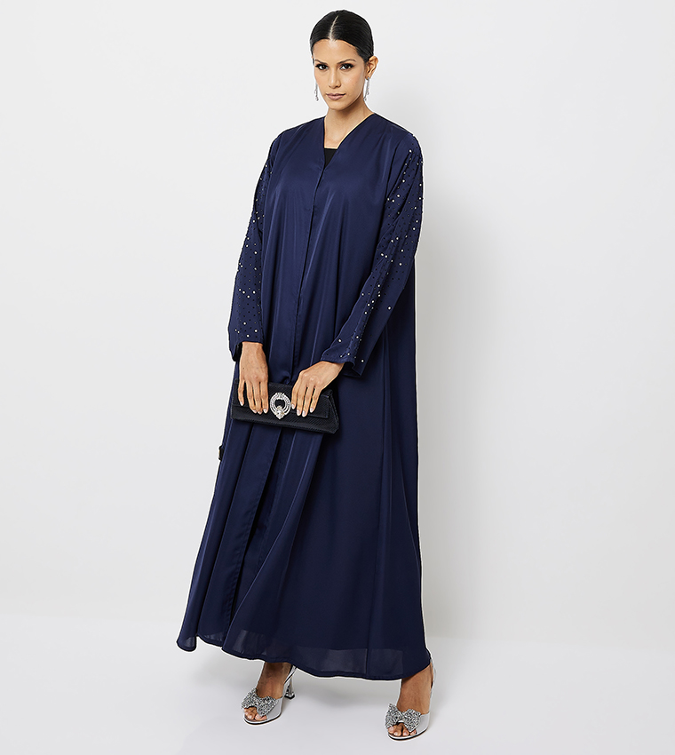 Embellished Long Sleeves Abaya