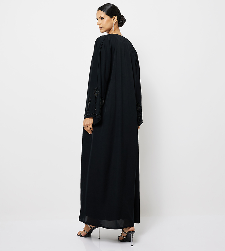 Embellished Long Sleeves Abaya