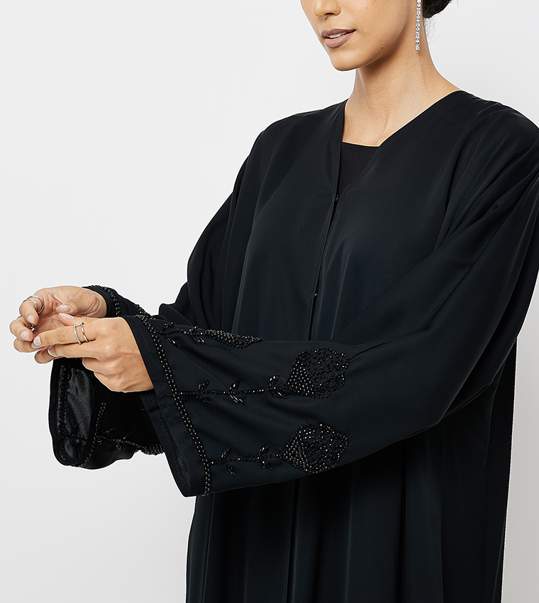 Embellished Long Sleeves Abaya