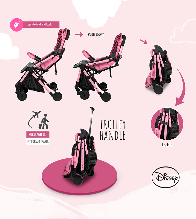 Disney Minnie Mouse Travel Stroller