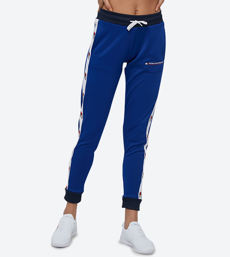 Tommy hilfiger flag pipe joggers hot sale