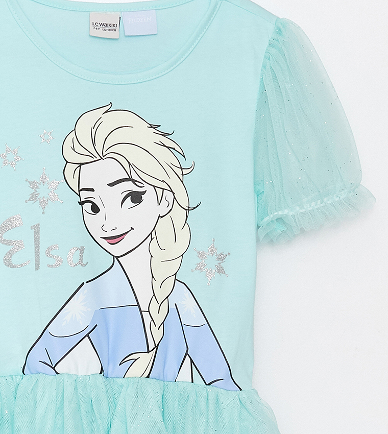 Lc Waikiki Short Sleeve Elsa Dress Buy LC Waikiki Girl's Elsa