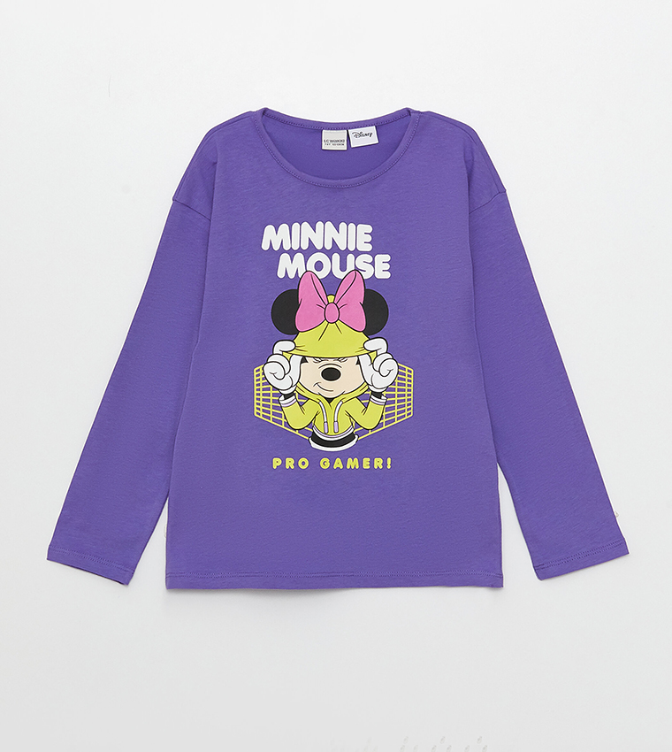 Purple minnie hot sale mouse shirt