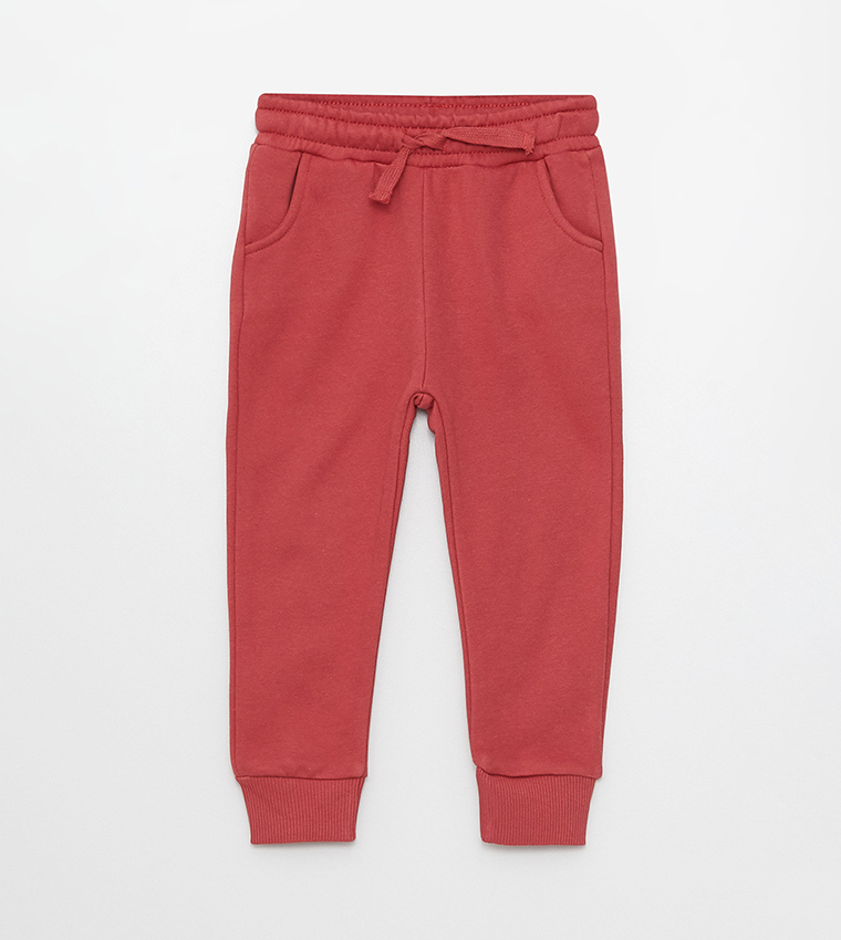 Boy's Pack of 2 Basic Elastic Waist Joggers