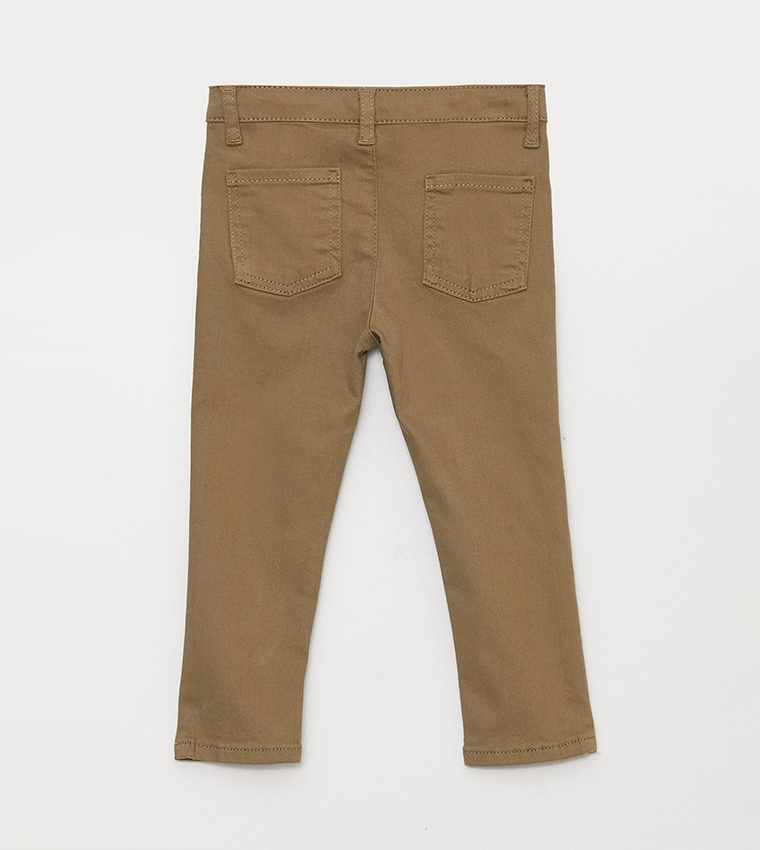 Buy LC Waikiki Baby Boys Solid Trousers In Khaki 6thStreet Qatar