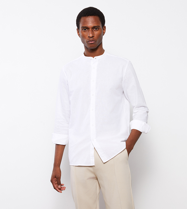 White shirt regular store fit