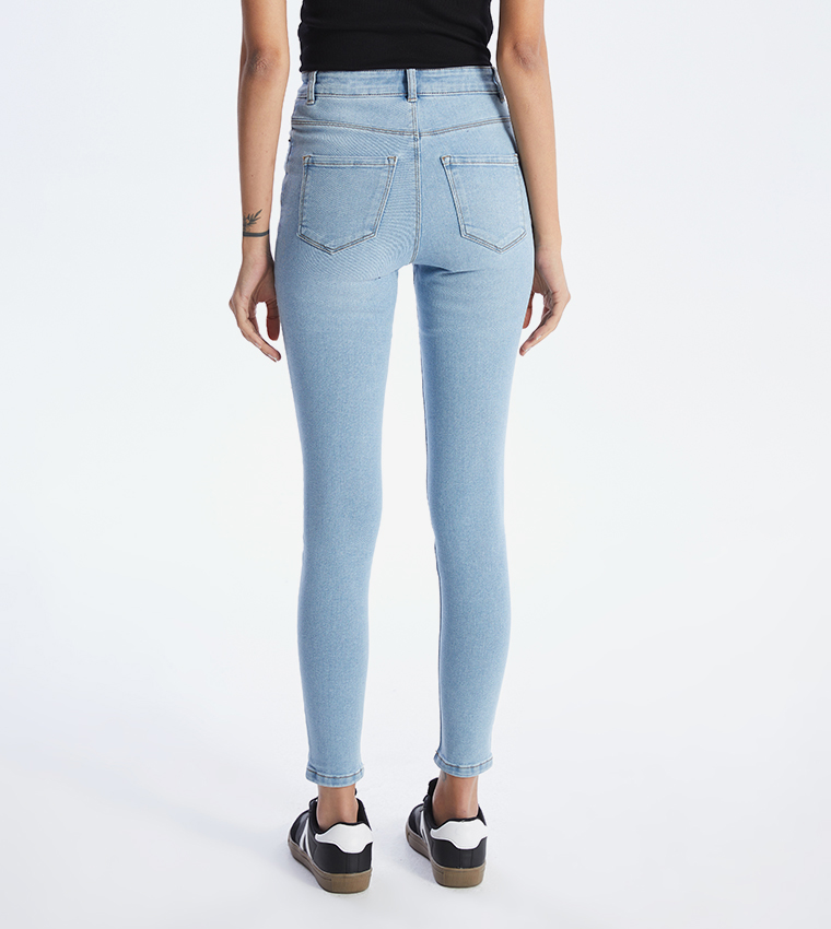 High Waist Skinny Fit Jeans