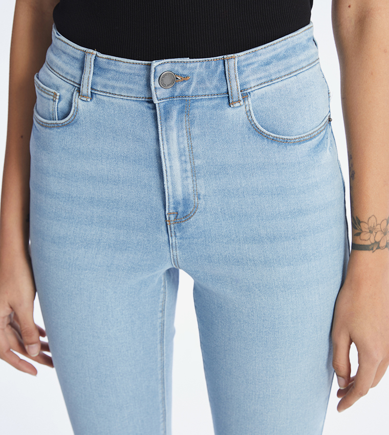 High Waist Skinny Fit Jeans