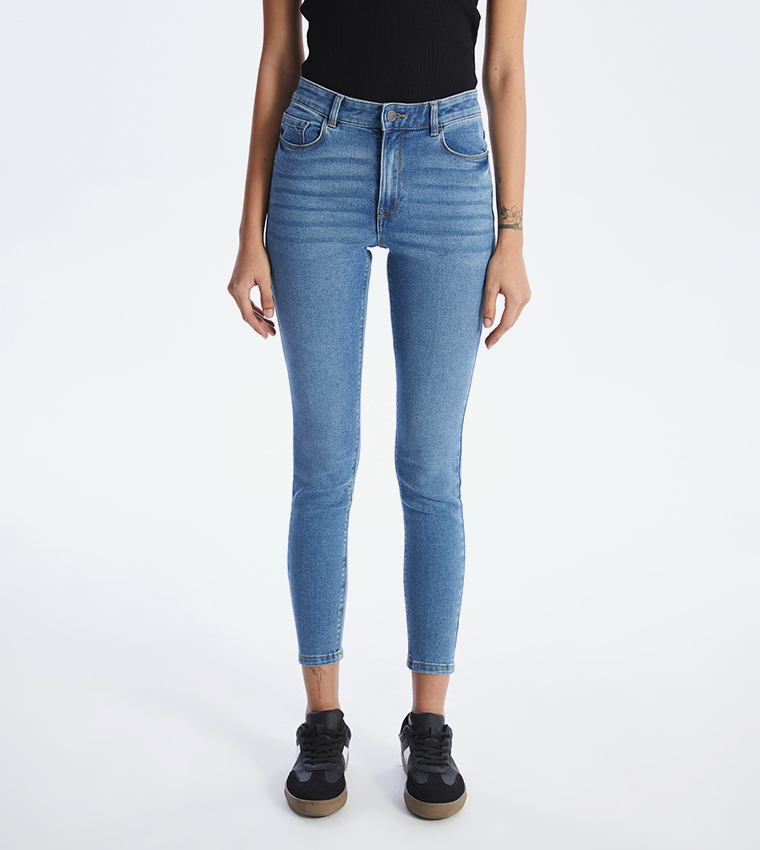 Faded Skinny Fit Jeans