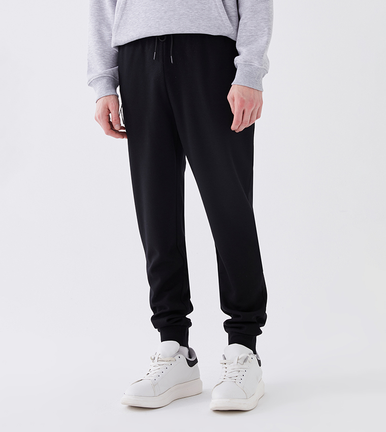 Buy black joggers on sale