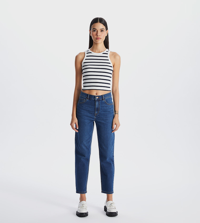 Mom Fit Lcw Mom Jean Buy LC Waikiki High Waist Mom Fit Jeans In