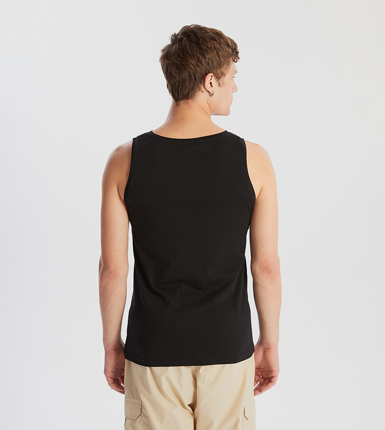 Printed Sleeveless Tank Top