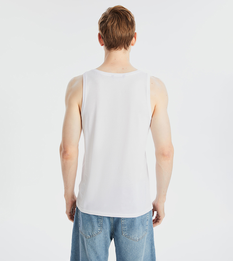 Printed Sleeveless Tank Top