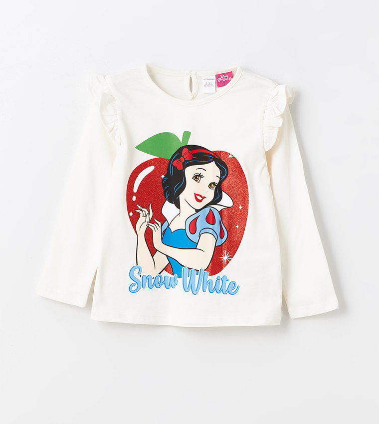 Snow White Printed T-Shirt and Tights Set