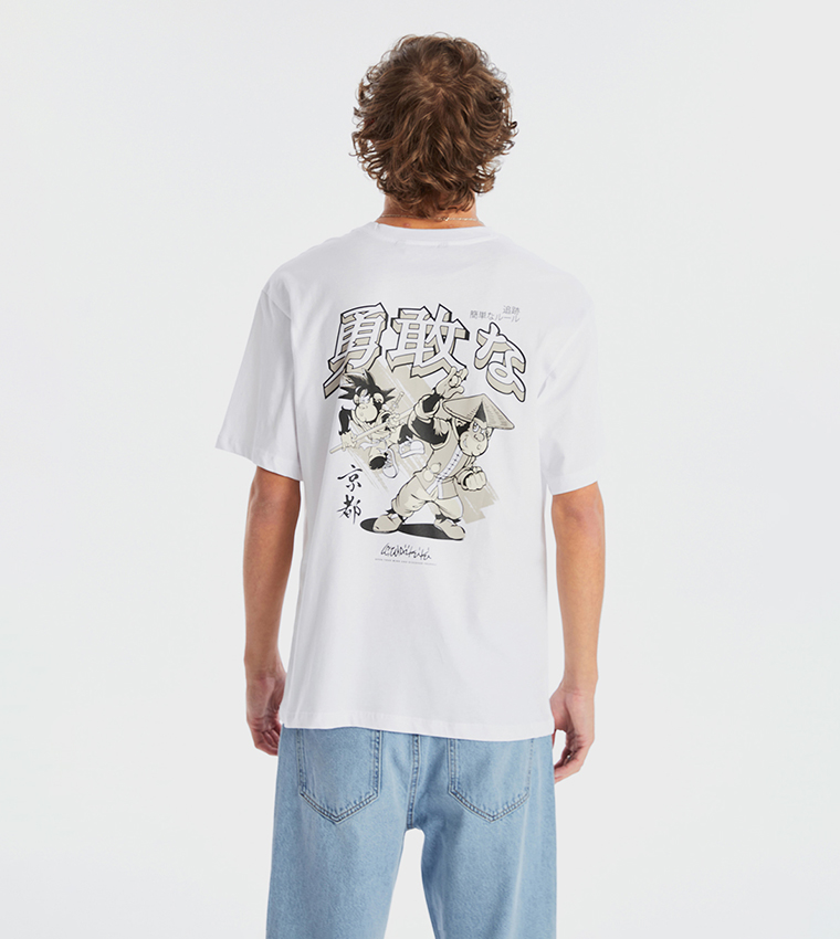 Buy LC Waikiki Nostalgic Monkey Printed Oversized T Shirt In