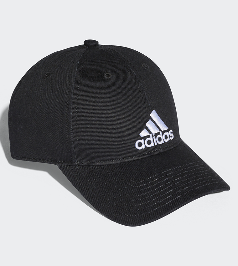 Buy Adidas 6P Cap Cotton Cap Black Black White In Black 6thStreet Qatar