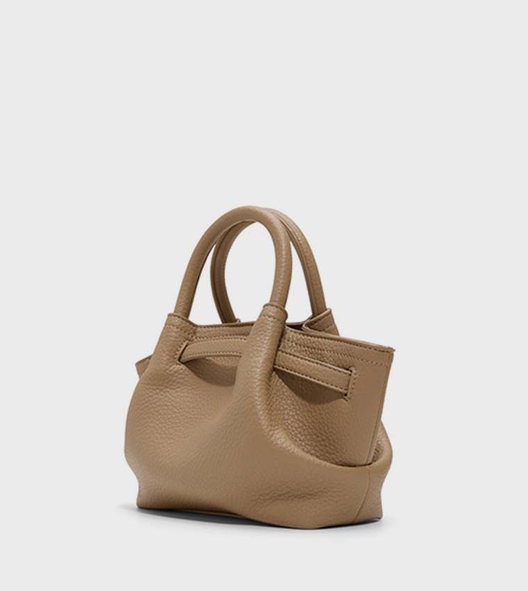 SABRIINA Textured Handheld Bag