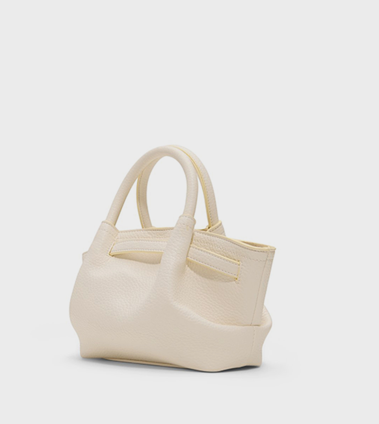 SABRIINA Textured Handheld Bag