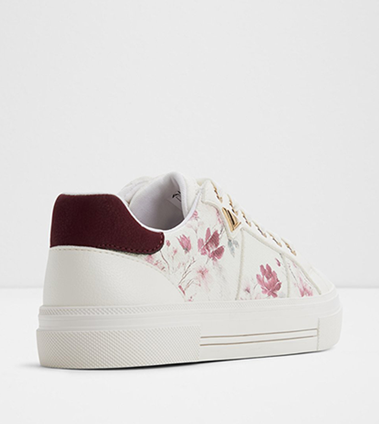 SADDIE Printed Lace-Up Sneakers