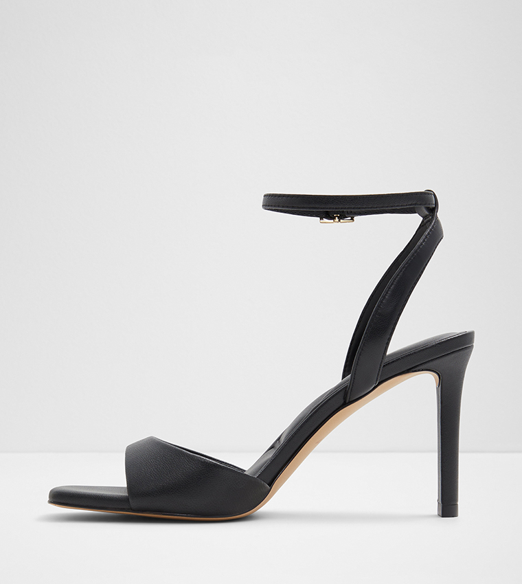 Buy Aldo SAKE Ankle Strap Heel Sandals In Black 6thStreet Oman