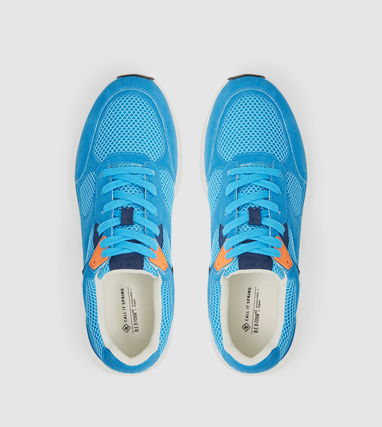 Buy Call It Spring SALDO Lace Up Sneakers In Blue 6thStreet UAE